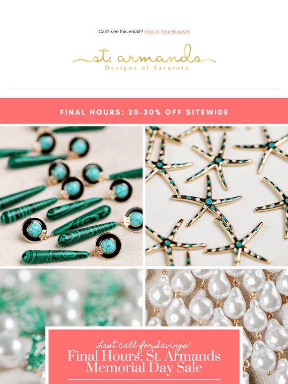 Final Hours: 20-30% off Sitewide ends Tonight!