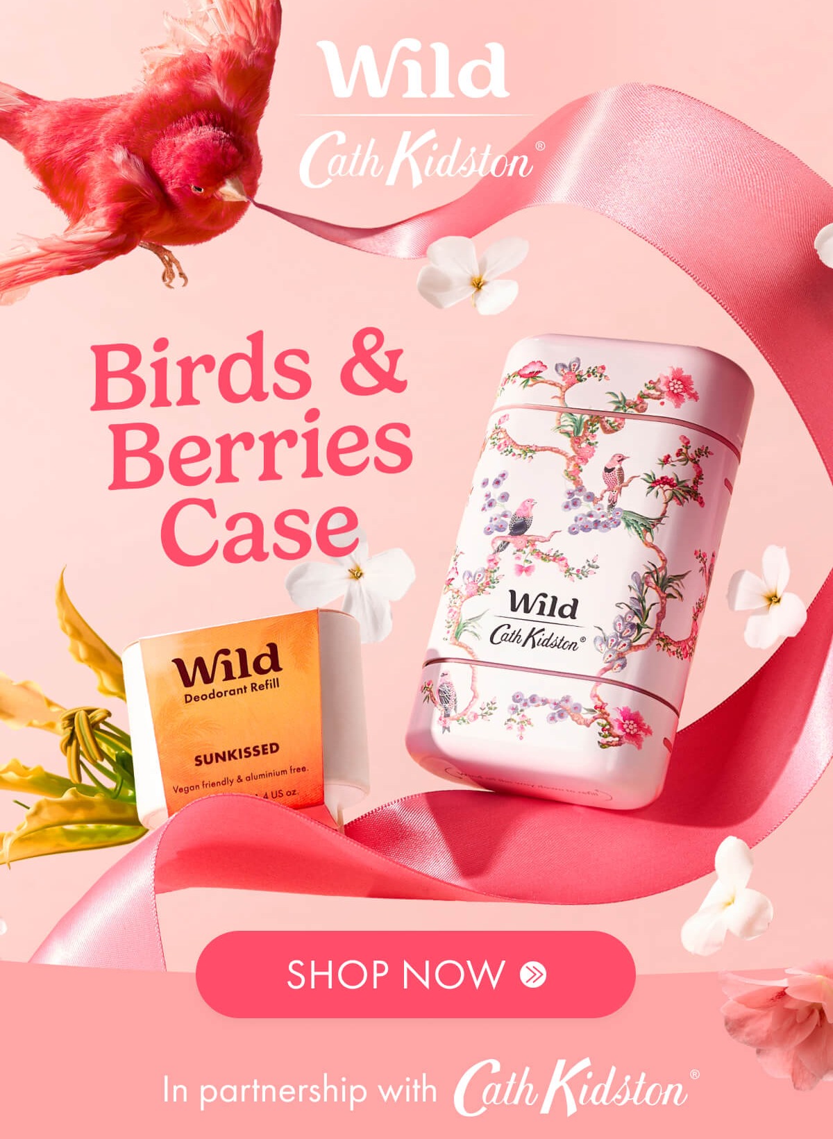 Wild: 20% off NEW Cath Kidston Case & Sunkissed scent | Milled