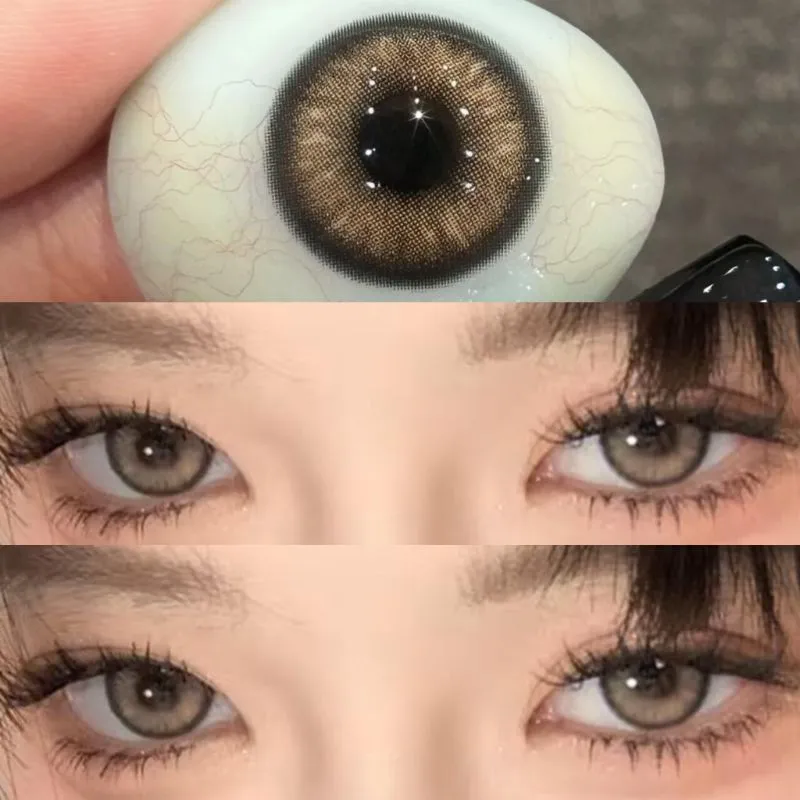 [US Warehouse] Mossy Brown Yearly Contact Lenses