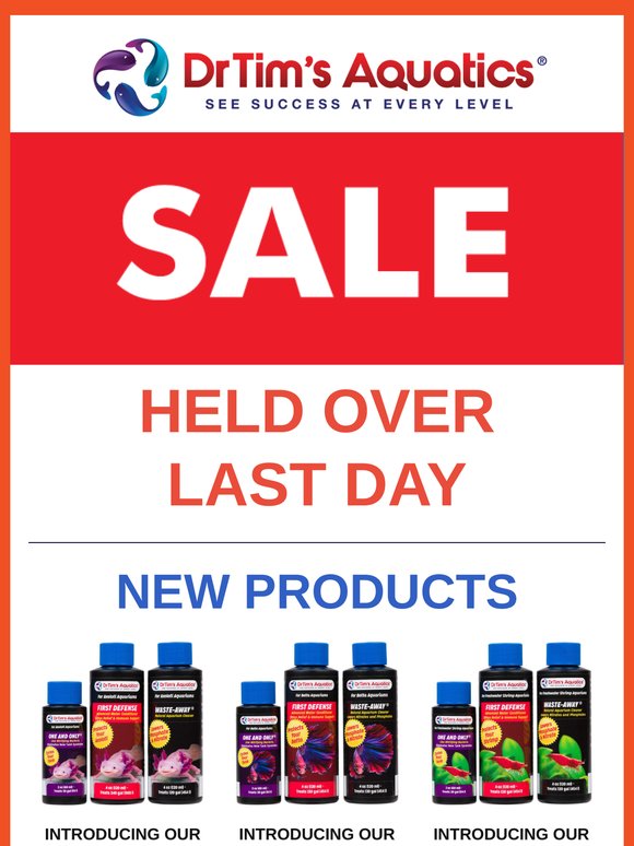 Our Memorial SALE is ON | 35% off | HELD OVER LAST DAY