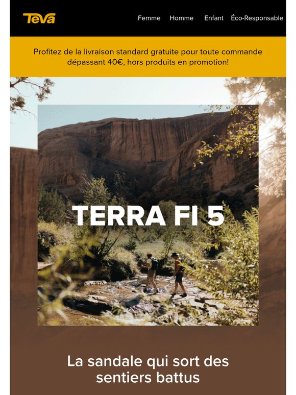 Le trail vous attend… Foncez avec la Terra Fi 5