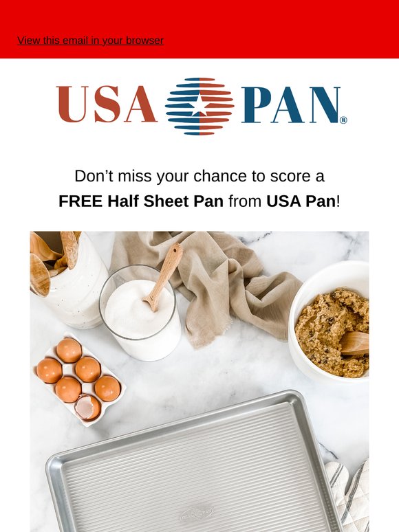 Don't Let This Free Half Sheet Pan Pass You By!