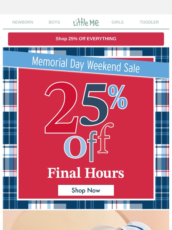 ⏰Final Hours: 25% Off Everything Ends Soon!