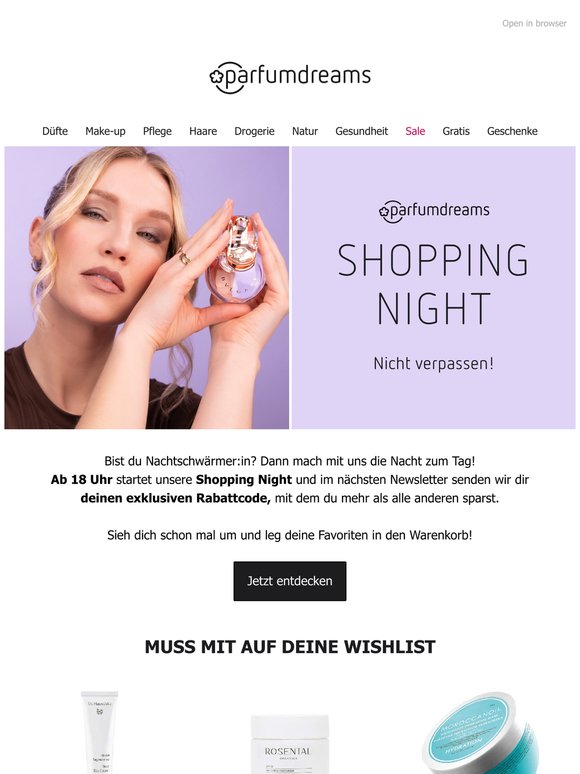 Nachtaktiv? Dann sicher dir den Deal 🖤