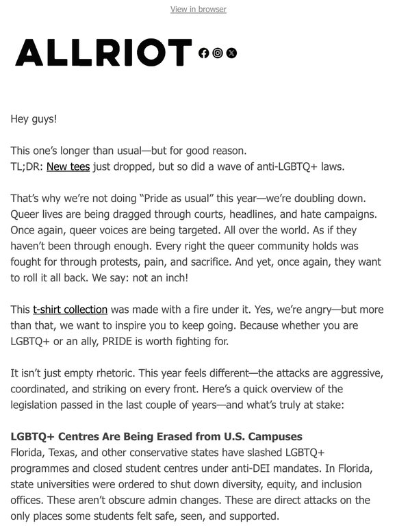 Let me be perfectly queer...