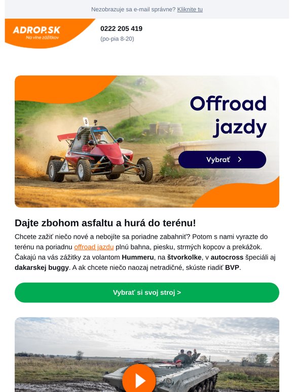Chcete zažiť skutočnú zábavu za volantom?