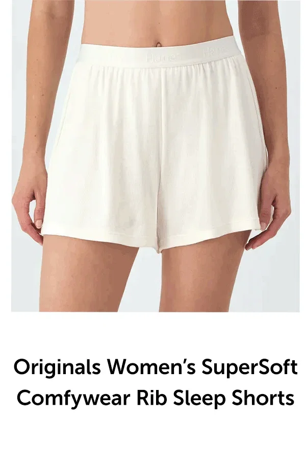 Originals Women’s SuperSoft Comfywear Rib Sleep Shorts