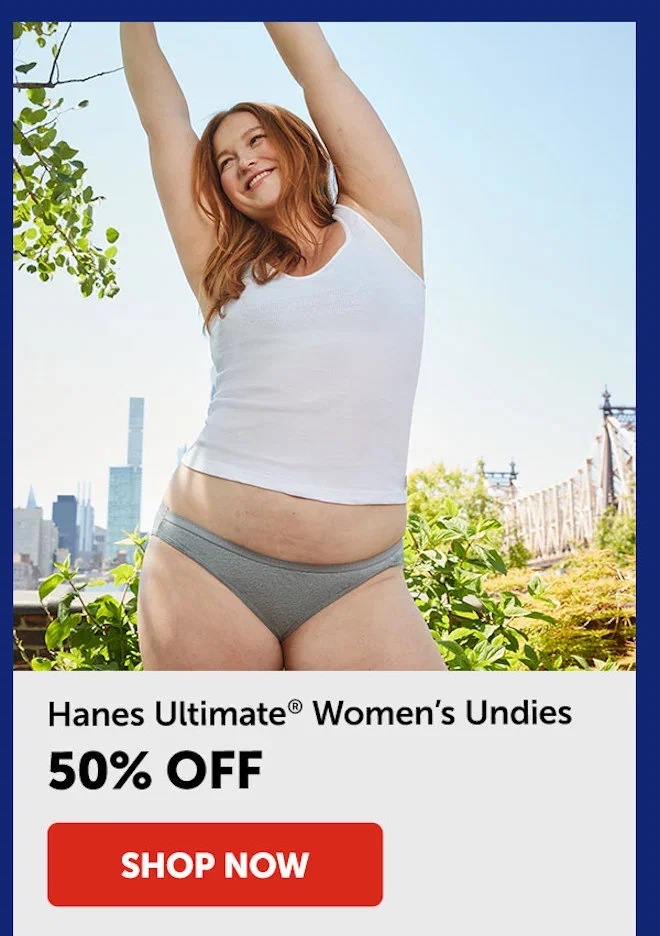 Hanes Ultimate Women’s Undies