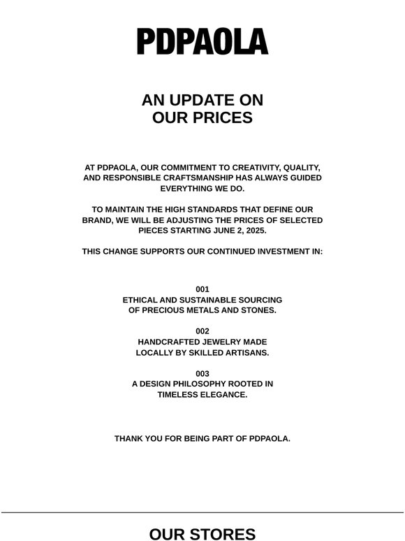 Upcoming Price Update