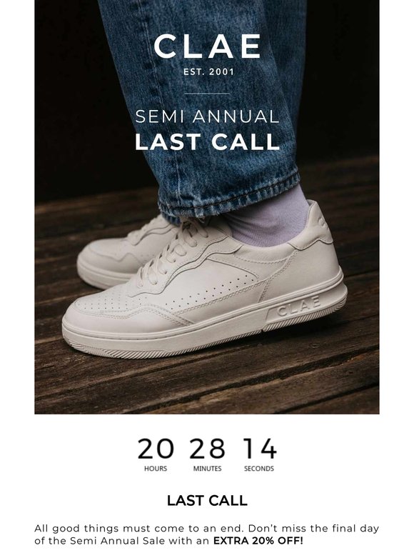 SEMI ANNUAL | LAST CALL