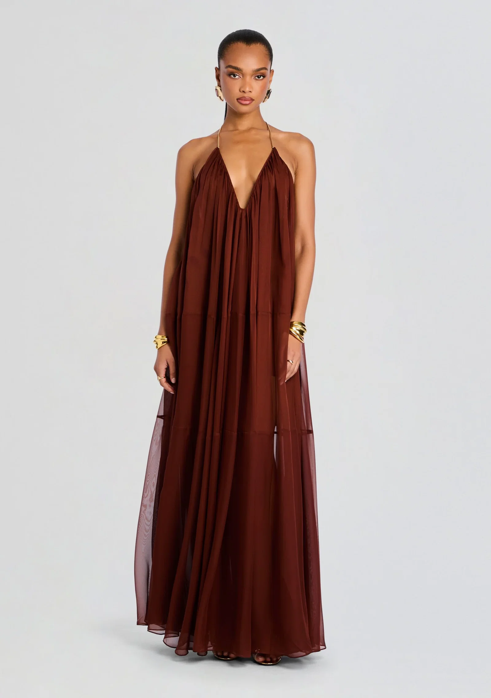 Image of Arlet Chiffon Dress