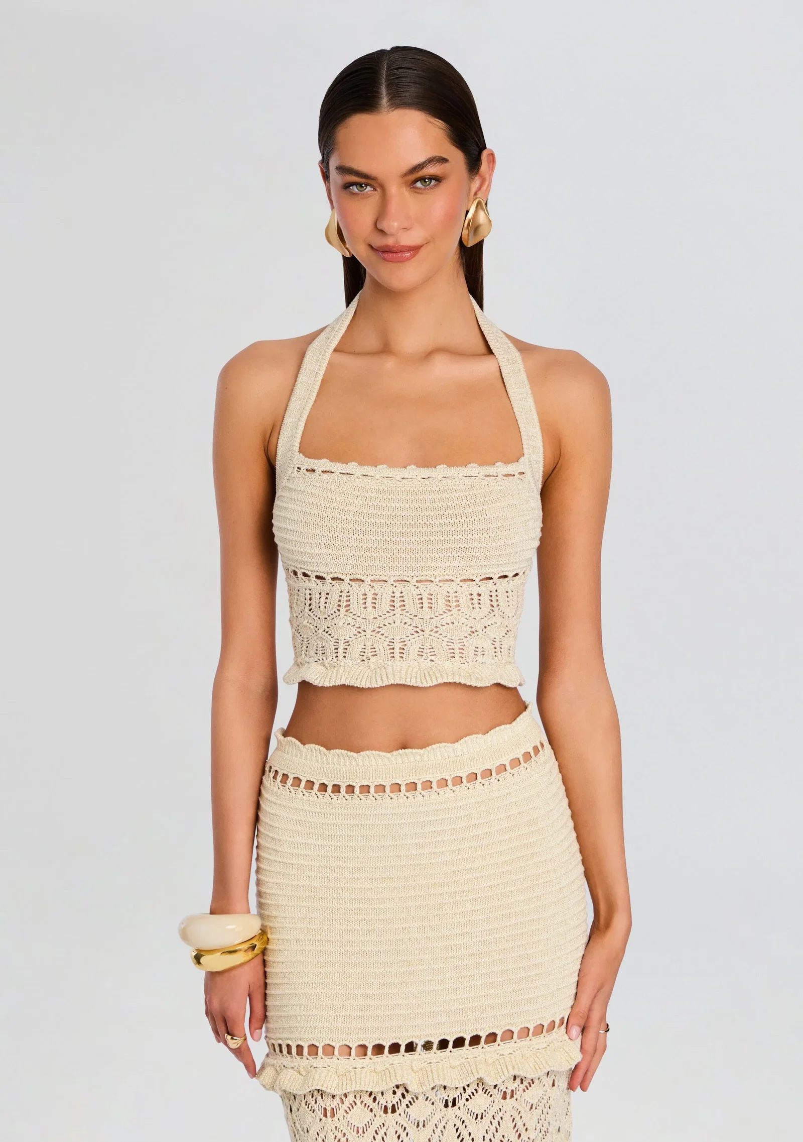 Image of Soliana Crochet Top
