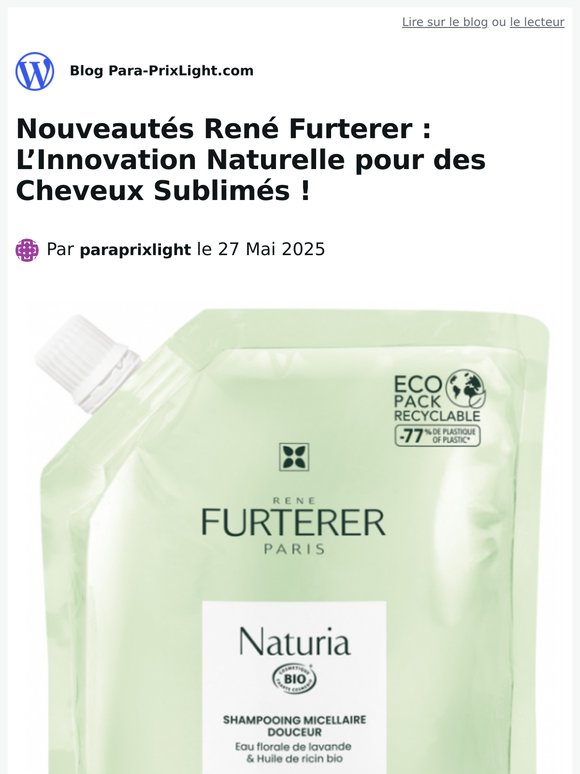 Nouveautés René Furterer : L’Innovation Naturelle pour des Cheveux Sublimés !