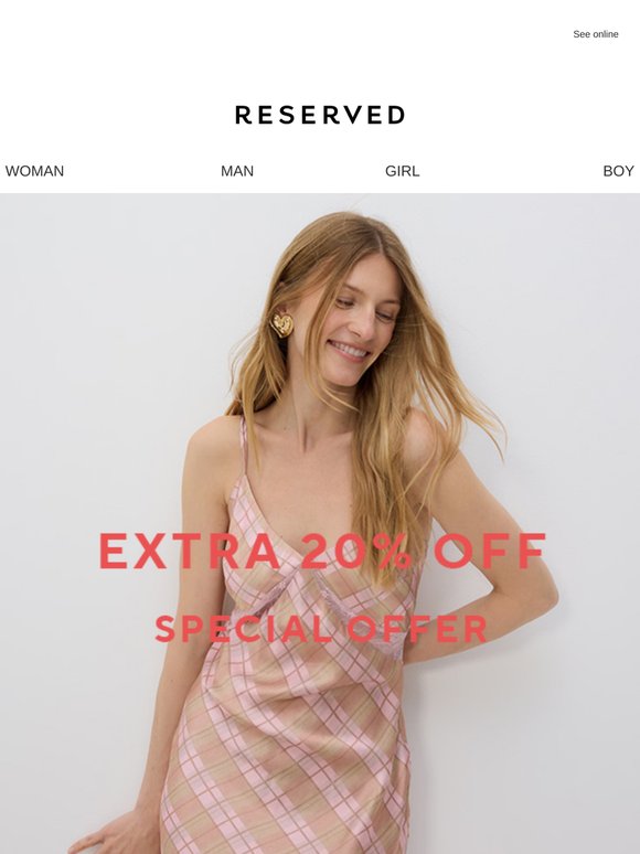Special offer: Extra 20% off with code: RES20