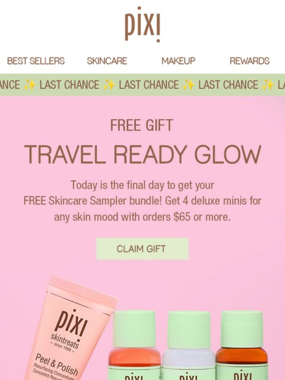 Leaving Soon ✈️ Free Minis Gift!