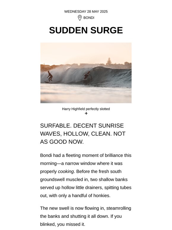 : : Sudden Surge