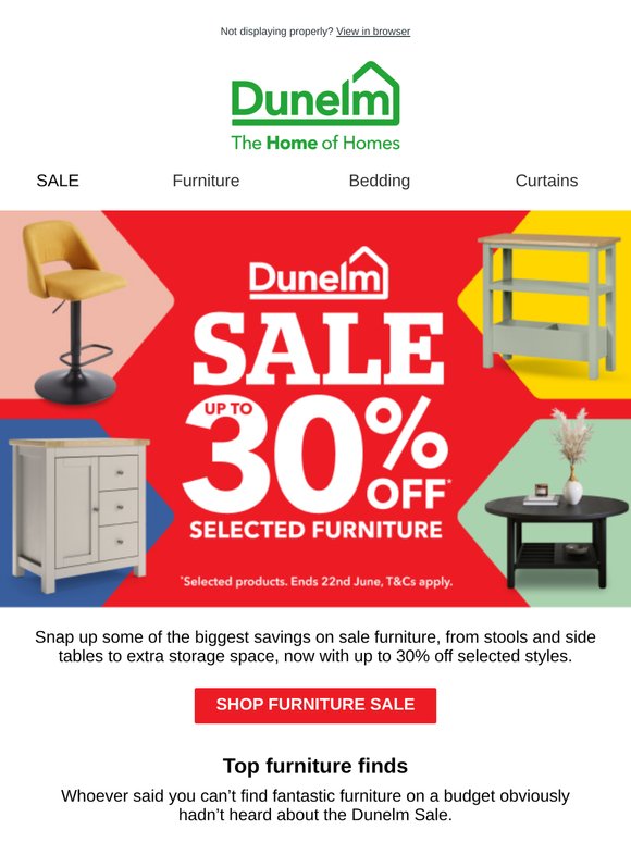 The biggest savings on sale furniture 👀