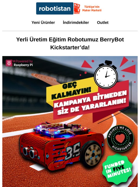 Yeni Nesil Eğitim Robotumuz Berrybot Desteklerinizi Bekliyor! ✨