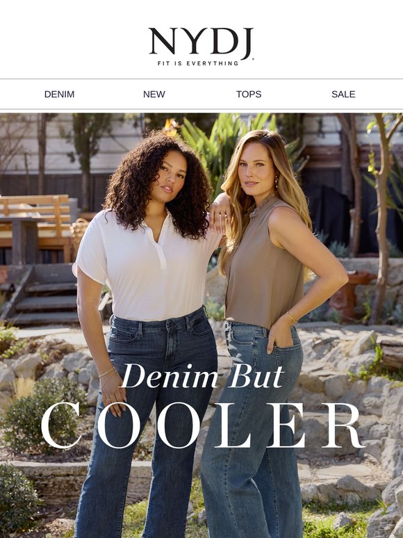 Jeans Made from Cooling Denim