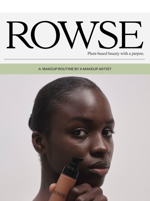 A ROWSE Makeup Routine by a Makeup Artist ✨
