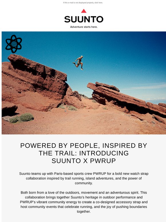 Introducing Suunto x PWRUP