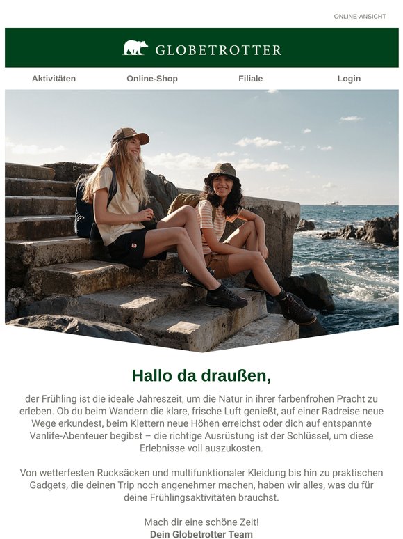 Wie verbringst du deinen Frühling? 🏕️🚴‍♂️🧗‍♂️🚐