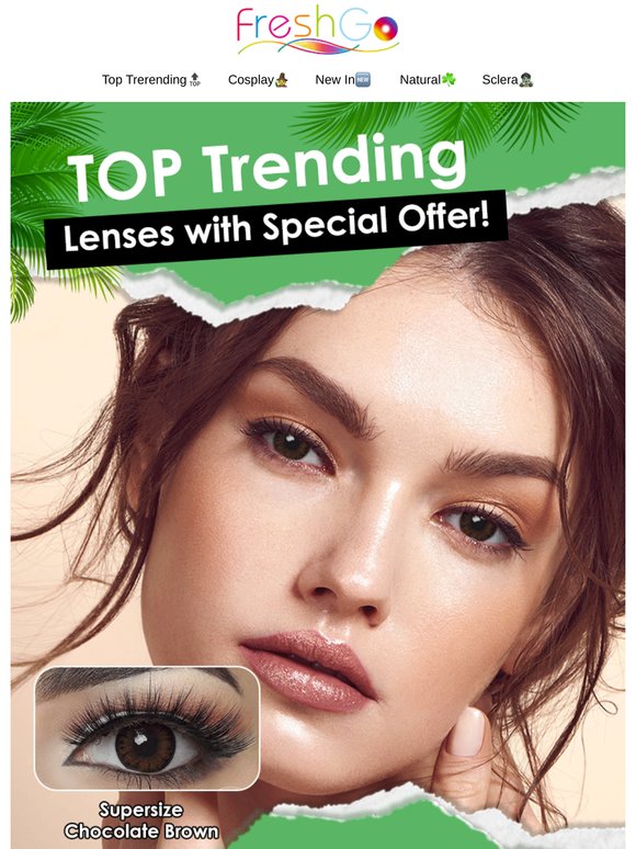 TOP Trending Lenses with Special Offer!