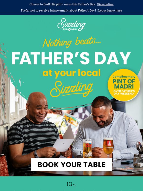 Make Father's Day sizzle this year! 🔥