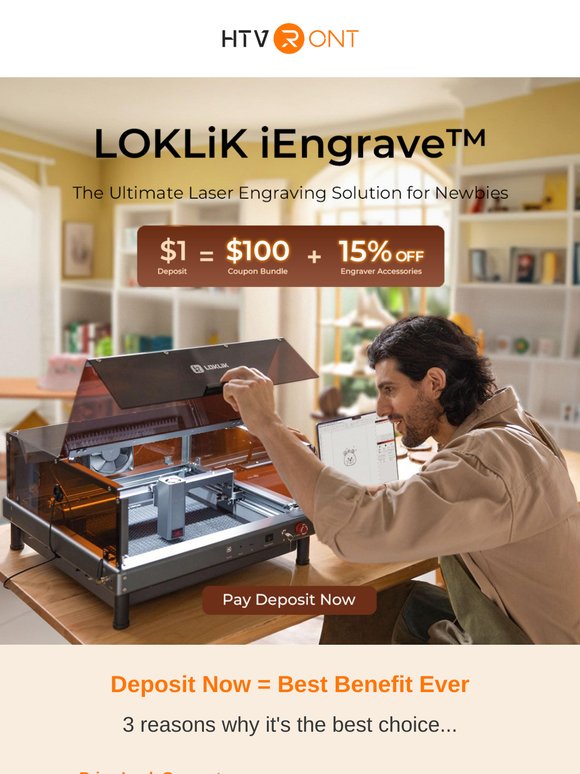 🚀Coming Soon: LOKLiK iEngrave™ Laser!