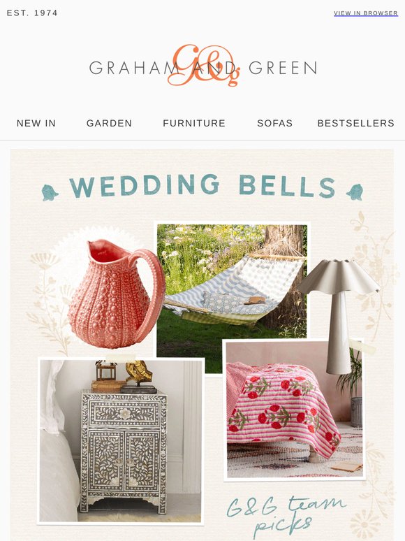 Our Top Wedding Gifts for the Season
