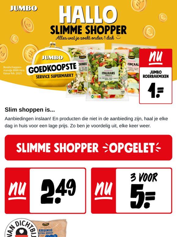 Slimme shopper opgelet