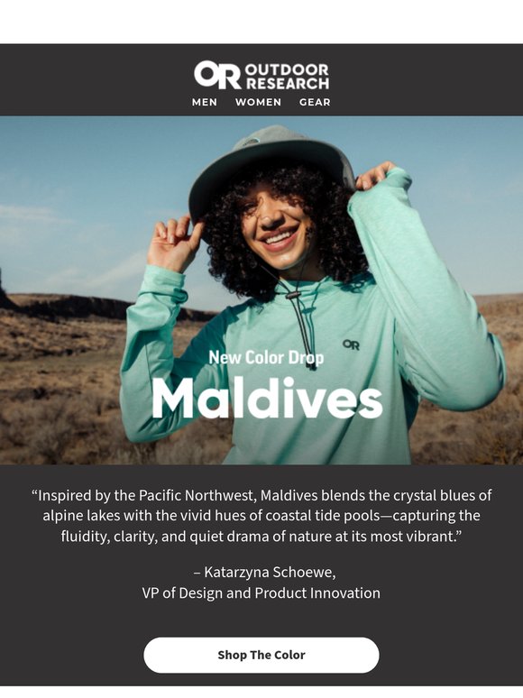 NEW Color Drop: Maldives