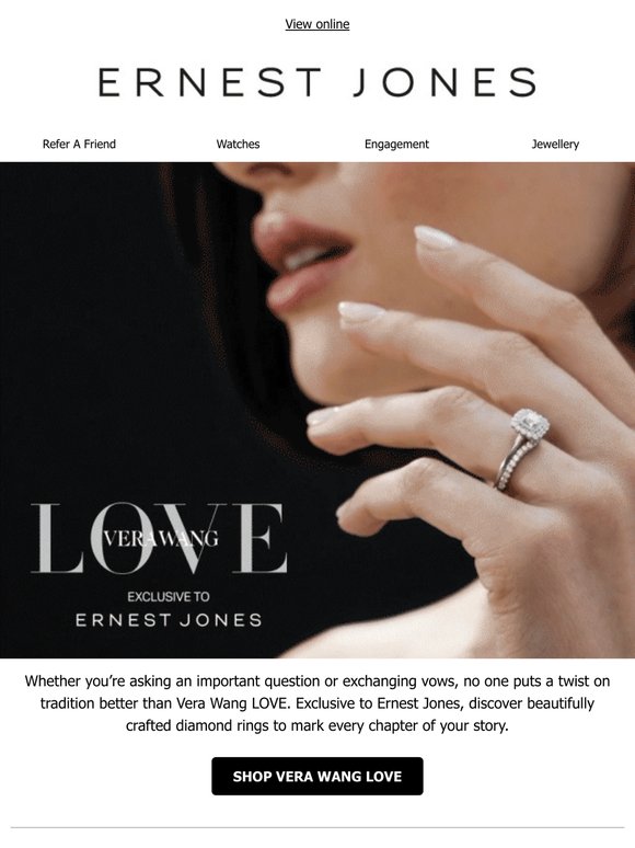New & Exclusive | Vera Wang LOVE diamond rings