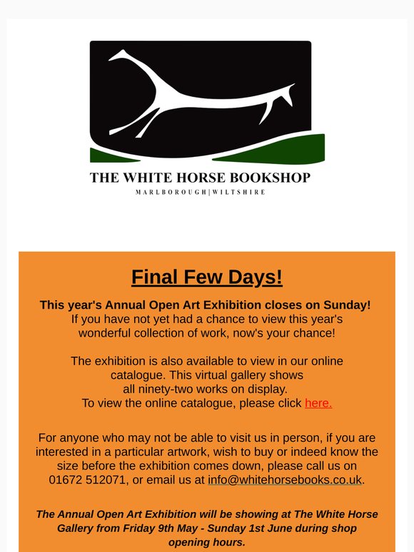 The Annual Open Art Exhibition 2025: Last chance to see!