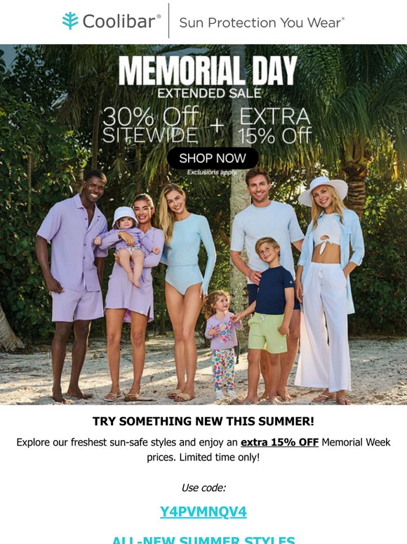 Extended ⚡ Extra 15% OFF New Styles