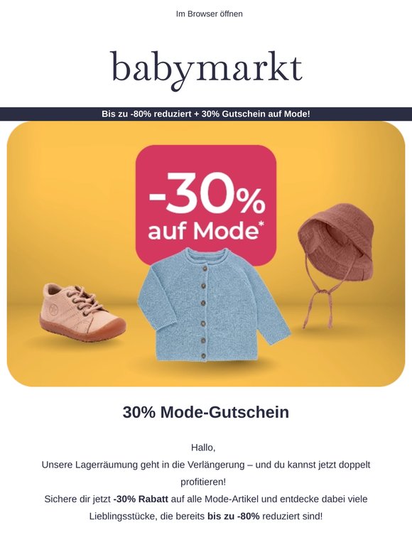 Bis zu -80% sparen ➕ 30% on top