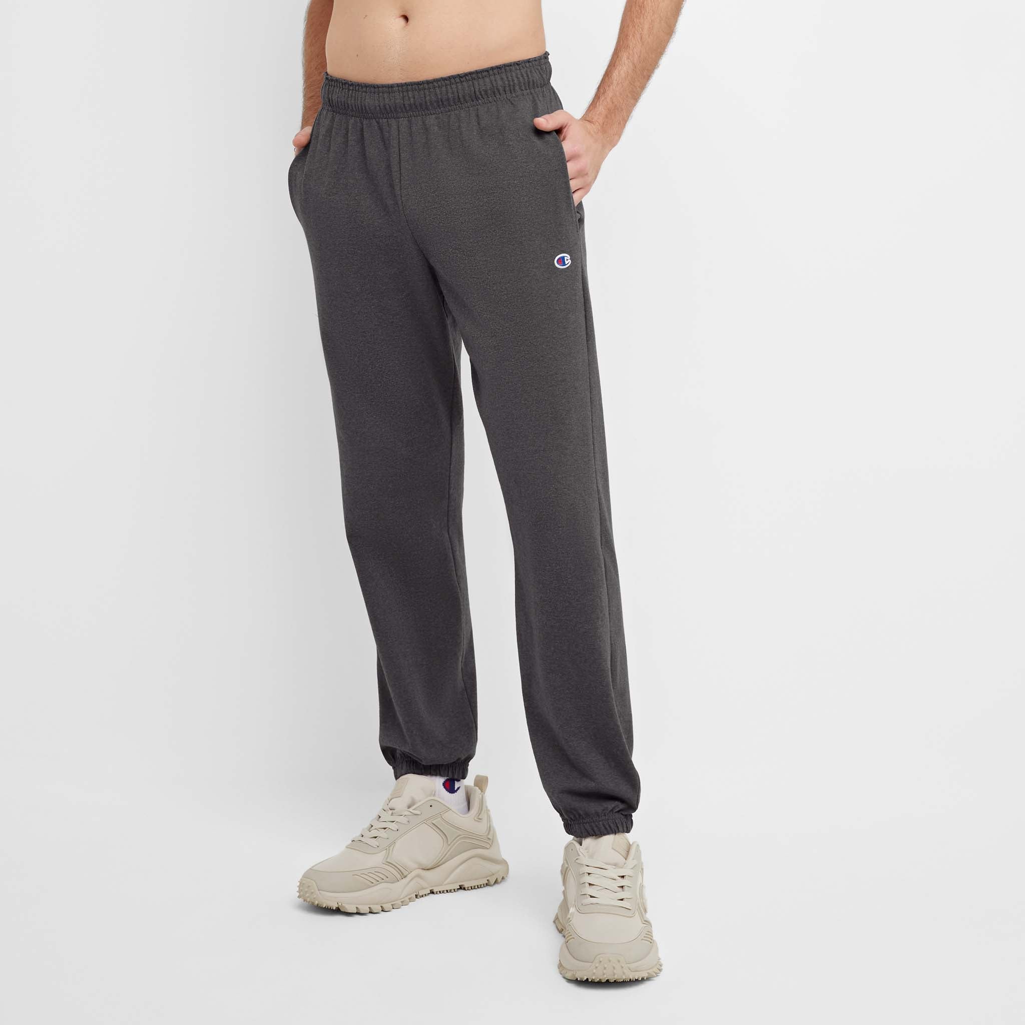 Image of Lightweight Lounge Pants, Cinched Hem, C Logo