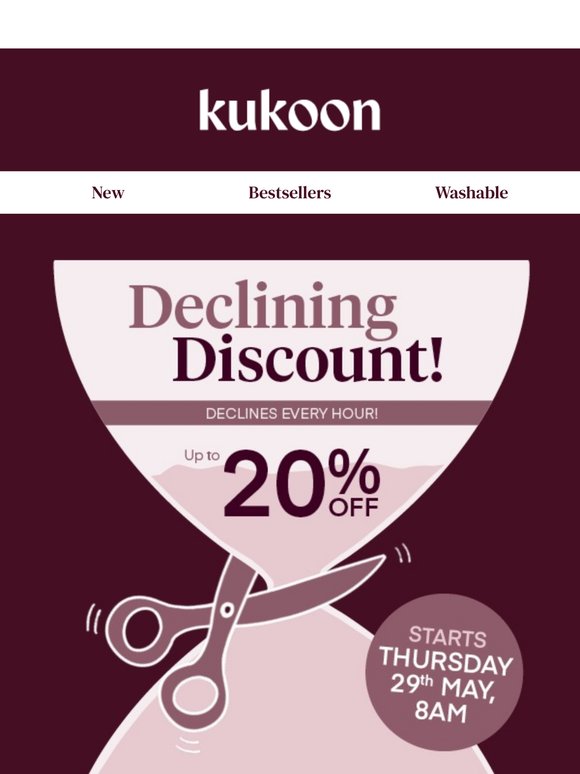 Set Your Alarm⏰ 20% Off Starts at 8AM!
