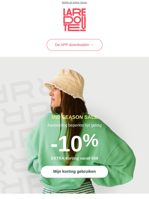 Bespaar meer, shop beter: 10% EXTRA KORTING