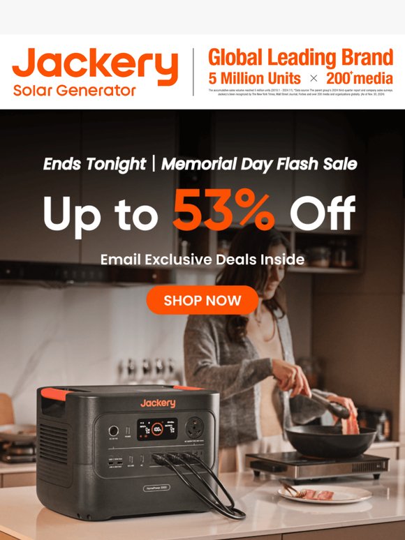 ⚡24 Hours Left! Memorial Day Sale – Save Up to 53%!
