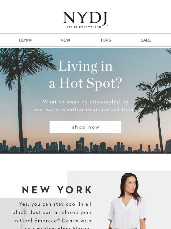 Summer in the Cities! Where It’s Hot, Wear…