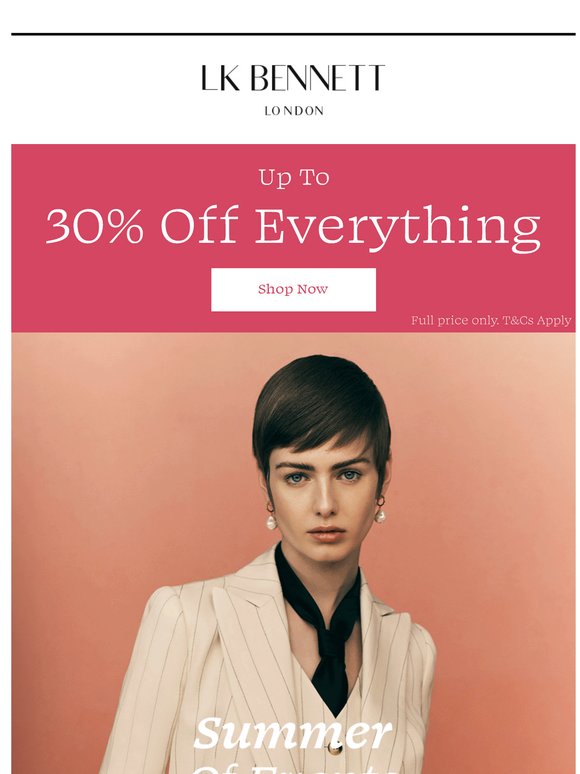 Up To 30% Off Everything | Tailored Sets