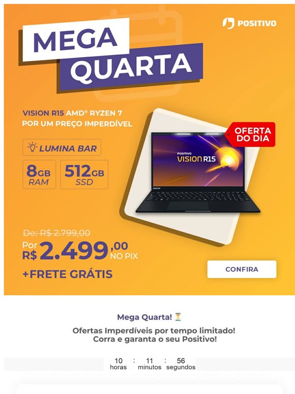 Chegou a Mega Quarta! 🔥