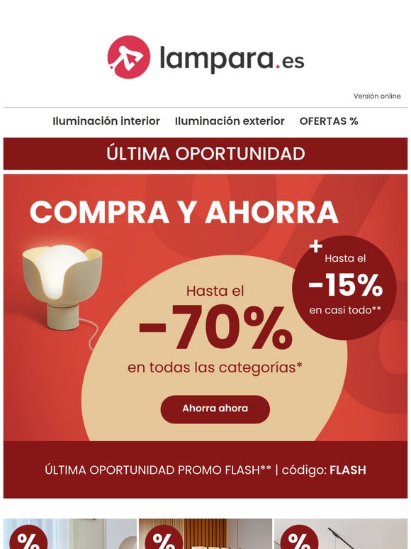 Consigue hasta un 70% de descuento 🤩