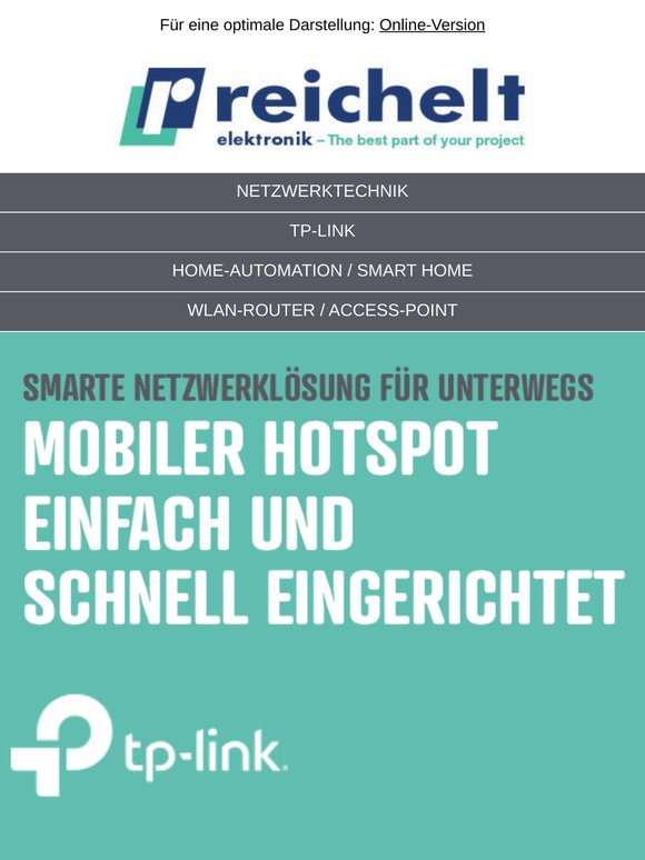 Entdecken Sie leistungsstarke Technik von TP-Link und mehr