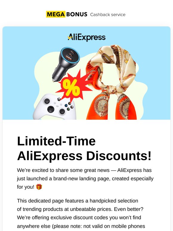 May Sale: Up to 60% Off + Extra Coupons! 🎉