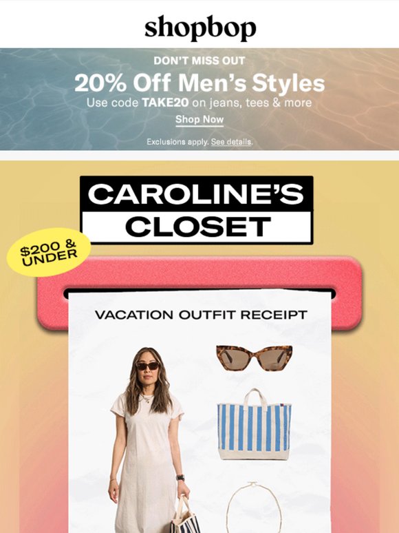 $200 & under: Caroline’s fave styles