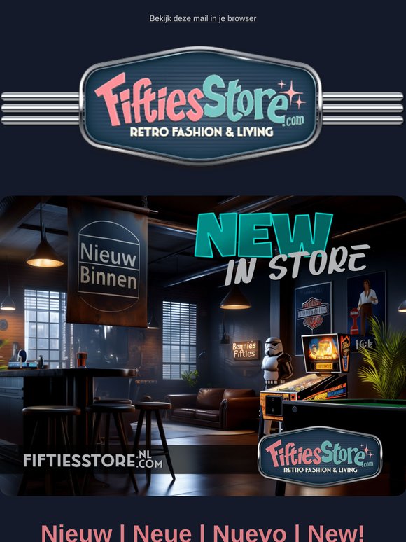💈 De Nieuwste Retro Items in de Shop!