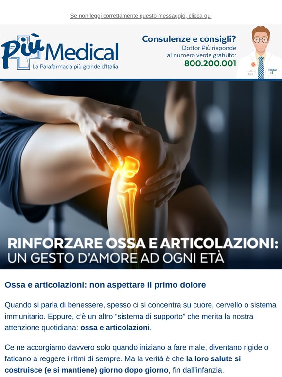 🦴 Non aspettare i primi dolorini! Previenili!