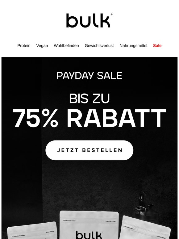 Payday-Preisnachlass